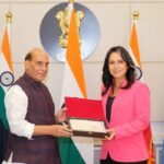 rajnath singh meets tulsi gabbard - india-us defence ties