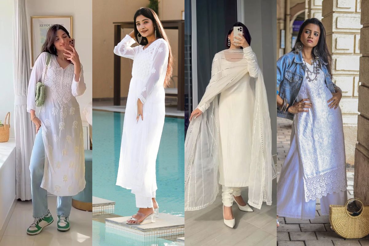 How to Style Your White Kurti