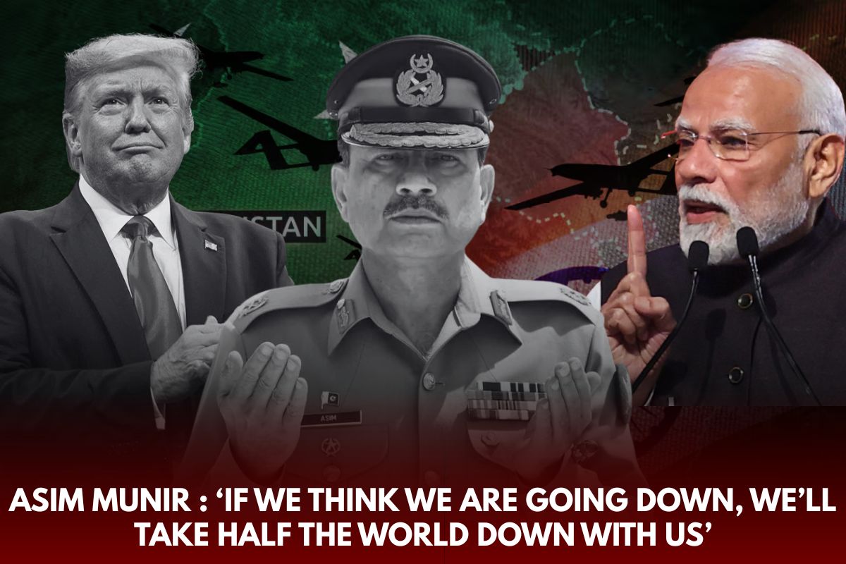 Asim Munir issue nuclear threat to India