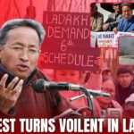 Protest Turns Voilent In Ladakh